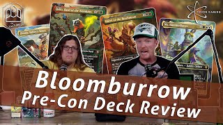 MTG Bloomburrow Precon Review  Commander Cookout Podcast 448 [upl. by Heise]