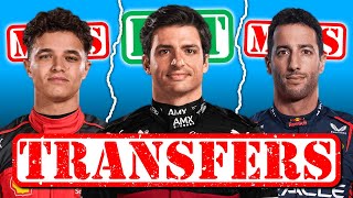 F1 2024 Driver Transfer Rumours [upl. by Strawn584]