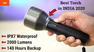 Best Torch in INDIA 2020  IPX7 Waterproof  Xiaomi Nextool [upl. by Broderick]