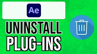 How to UNINSTALL PLUGINS in AFTER EFFECTS 2024  Remove Plugins in After Effects [upl. by Harrington]