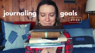 2024 journaling goals w reading amp tarot [upl. by Niwde250]