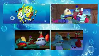 THE ULTAMATE SPONGEBOB BATTLE FOR BIKINI BOTTOM THEME SONG COMPARISON [upl. by Breh]