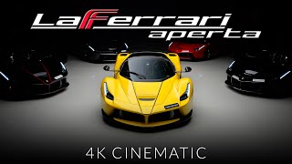 LaFerrari in Yellow Stealing Spotlight Amongst Other LaFerraris 4K [upl. by Sosthina18]