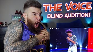 DOMENIC HAYNES  RIVER  The Voice Blind Audition 2019 REACTION [upl. by Ellis]