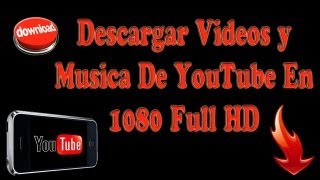 Bajar Videos Y Mp3 De Youtube En quotHDquot Sin Programas 2013 Super Facil [upl. by Eemak774]