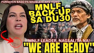 quotKAPAG SINAKTAN NINYOquot MNLF Leader NagPAALALA at HANDA na sa BANTA laban sa mga DUTERTE [upl. by Supat]