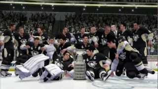 NHL 13 PS3  Stanley Cup Finals Game 5  Sharks vs Penguins [upl. by Eirroc]