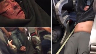 SHOCKING VIDEO Officers Violently Drag Passenger Off Overbooked United Flight [upl. by Madea872]