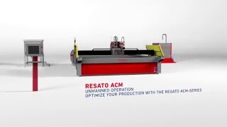 Unmanned Waterjet Cutting Solutions  Resato Waterjet Technology [upl. by Roth237]