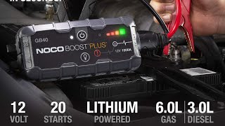 Noco boost plus GB40 review jump start [upl. by Grounds669]