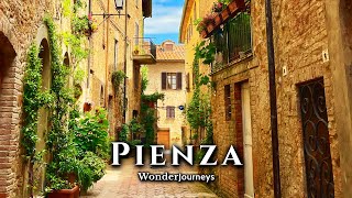 Pienza Tuscany Italy 🇮🇹 Renaissance Ideal City [upl. by Rufina]