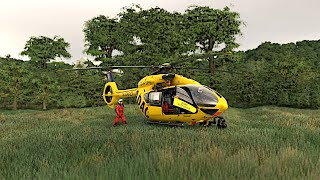 MSFS Rescue Helicopter  H145 HEMS amp SAR Day 1 Part 1 [upl. by Doowron]