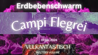 Campi Flegrei Update  Erdbebenschwarm [upl. by Betthezul]