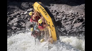 ZAMBEZI RIVER RAFTING ONE OF THE BEST IN THE WORLD [upl. by Redmund]