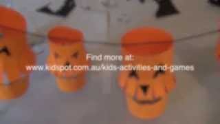 How to make Halloween paper lanterns [upl. by Hnib]