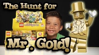 The Hunt for MR GOLD EvanTubeHD LEGO Series 10 Minifigure Unboxing  PART 1 [upl. by Red]