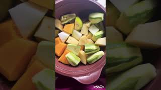 Kumro saker ghonto food tasty cooking recipe recommended youtubeshorts [upl. by Emelina366]