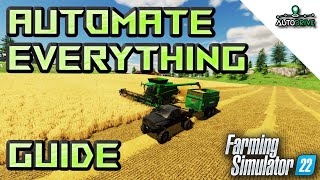 AutoDrive in a Nutshell  FS22 Guide [upl. by Ajidahk]