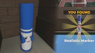 How to find Realistic Marker in Find The Markers Roblox [upl. by Ennaimaj]