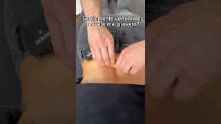 Un po’ fastidioso questo 😅 osteopata osteopatia thrust asmr [upl. by Stoat]