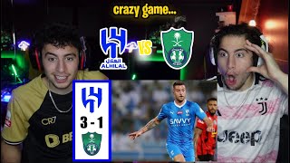 Crazy performance by Al Hilal 🔥 Al Hilal vs Al Ahli highlights  REACTION VIDEO [upl. by Ennairej]