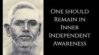 Ramana Maharshi  𝐒𝐞𝐥𝐟𝐀𝐛𝐢𝐝𝐢𝐧𝐠 𝐌𝐞𝐝𝐢𝐭𝐚𝐭𝐢𝐨𝐧  Advaita [upl. by Grewitz753]