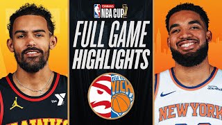 HAWKS at KNICKS  EMIRATES NBA CUP 🏆  FULL GAME HIGHLIGHTS  December 11 2024 [upl. by Ahto]