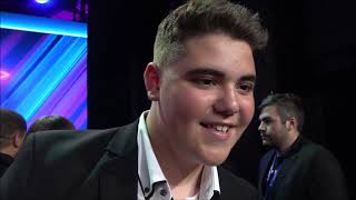 Junior Eurovision 2019 Interview with Jordan Anthony Australia [upl. by Ahsyak]