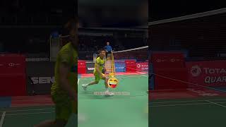 Lee Chong Wei Epic Payback Crushing Viktor Axelsen with this🤣shorts leechongwei viktoraxelsen [upl. by Horvitz]