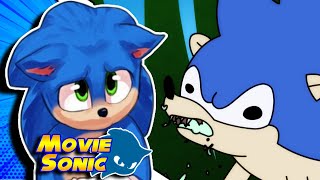 Movie Sonic Reacts to Scientifically Accurate Sonic the Hedgehog [upl. by Kcinomod213]