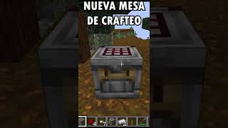 👉 NUEVA MESA DE CRAFTEO EN MINECRAFT 121 [upl. by Fosque]