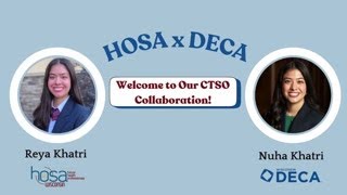 HOSA X DECA Collab Intro Video [upl. by Meryl76]