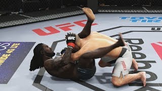 UFC 3 GOAT Career Mode  1st Title Defense EA Sports UFC 3 Gameplay PS4 [upl. by Tireb408]