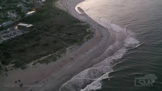 812020 Tybee Island Georgia  Drone  PreStorm  High Tide  TS Isaias [upl. by Sina]