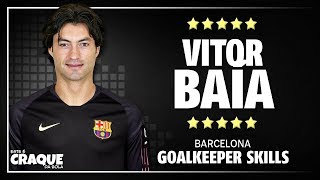 VITOR BAÍA ● Barcelona ● Goalkeeper Skills [upl. by Ecydnarb]