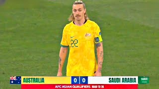 FULL HIGHLIGHT AUSTRALIA VS SAUDI ARABIA  WORLD CUP QUALIFIERS ROUND 3  Fans Camera [upl. by Serafine]