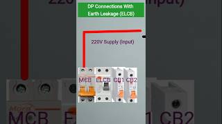 ELCB Wiring Connection  ELCB Installation [upl. by Huskamp]