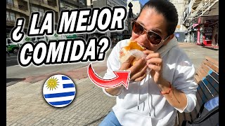 Probando la MEJOR COMIDA CALLEJERA en URUGUAY  ¿Que se come AQUI [upl. by Lleder]