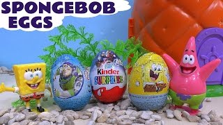 Spongebob Squarepants Stop Motion Toy Egg Story [upl. by Coleen]