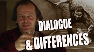 The Shining Movie vs Book  Dialogue Differences [upl. by Keen]