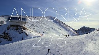 Andorra 2016  Skiing in Pas De La Casa [upl. by Eilrebma409]