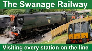 The Swanage Railway  visiting every station on the line [upl. by Nolte]