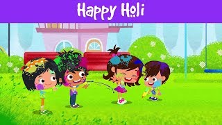 Story of Holi in Hindi  Prahlad and Holika Story  Mythological Stories from Mocomi Kids [upl. by Adeline569]