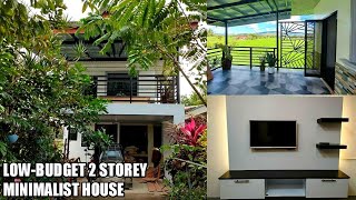 LOWCOST 2 STOREY  MINIMALIST HOUSE  2 BEDROOMS [upl. by Roseline]