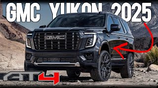 2025 GMC YukonDenaliAT4 Review New Trims Engines amp Features Revealed [upl. by Allerbag]