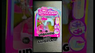 asmr Unboxing MiniBarbieLand barbie barbiefinds barbiedollsworld minibarbieland minibarbie [upl. by Ednarb]