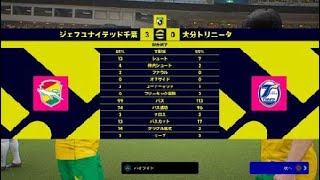 Jef united Chiba vs Oita Trinita Fecha3 [upl. by Acirehs]