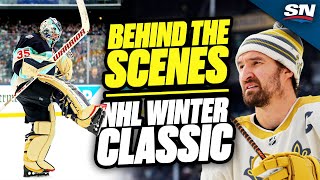 Behind The Scenes At The NHL Winter Classic  The Experience [upl. by Aniad434]