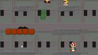 Lets Play A Koopas Revenge Bowsers Castle Level 2 [upl. by Orsola]