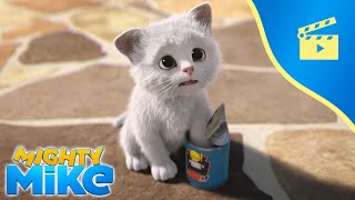 Mighty Mike 🐶 White Cat 😻 Episode 161  Full Episode  Cartoon Animation for Kids [upl. by Ardel442]